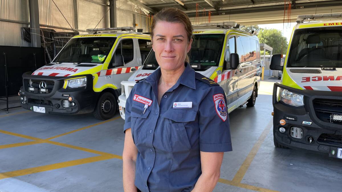 AMBO: Paramedic Kimberly Hayes says no two jobs are the same - with the region presenting a wide array of situations. Picture: ALEX DALZIEL