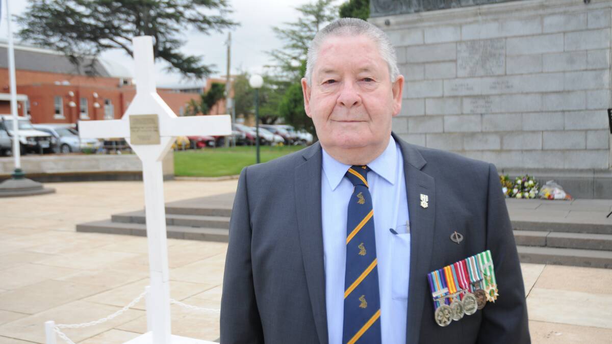 VIETNAM: Veteran Greg Johnstone believes it is important for veterans to gather and reflect on their shared experiences. Picture: ALEX DALZIEL