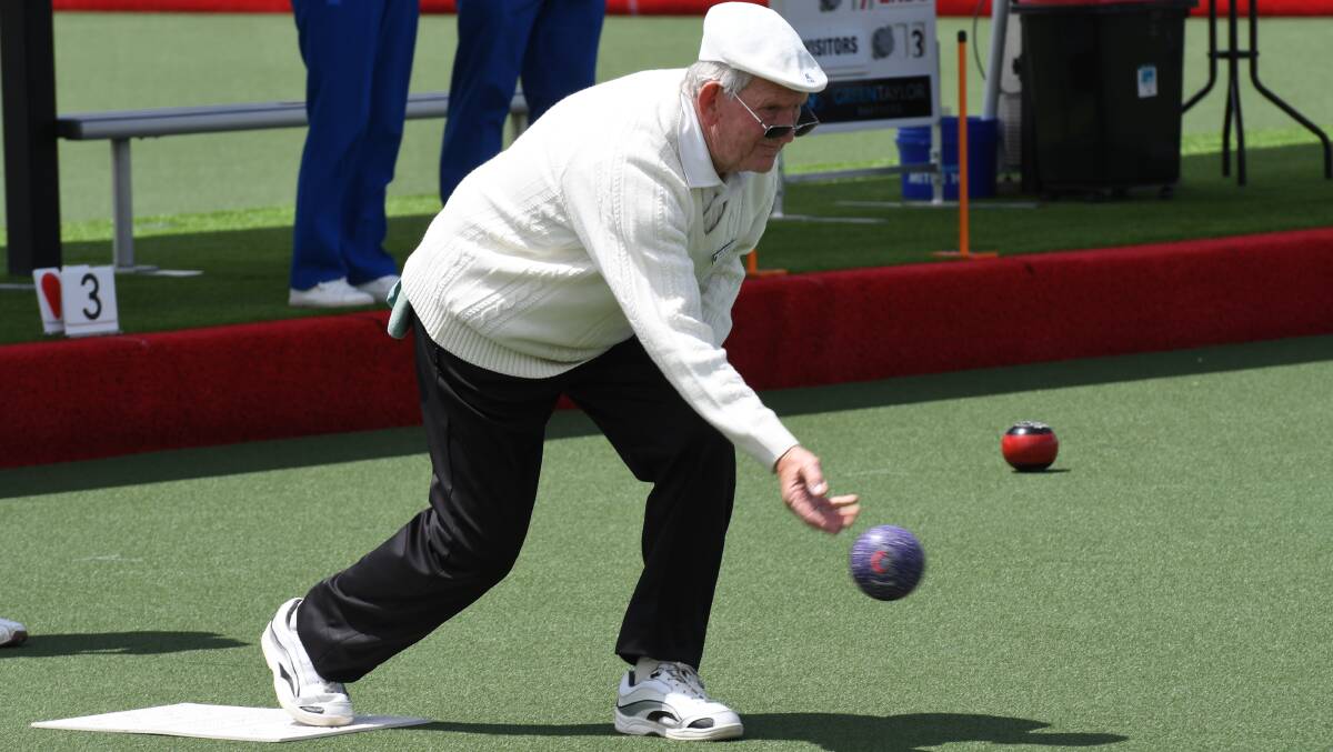 SKILL: Lawn bowls is not as easy as it seems but is well worth your time. Picture: MATT HUGHES