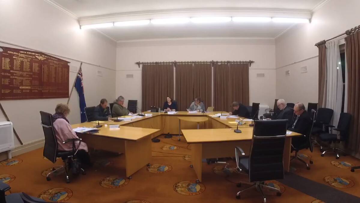 COUNCIL: Ararat Rural City Council at the June 28 meeting. 