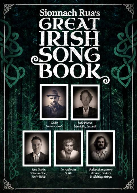 Sionnach Rua's Great Irish Song Book comes to Ararat Town Hall