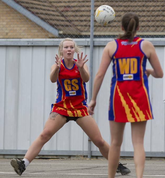 EAGER: Great Western are ready for the 2022 netball season to kick off. Picture: PETER PICKERING 