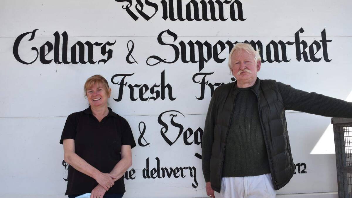 NEW OWNER: Robyn Thackeray has bought the Willaura Supermarket from Bogusalaw and Lorna Samborski. Picture: JAMES HALLEY