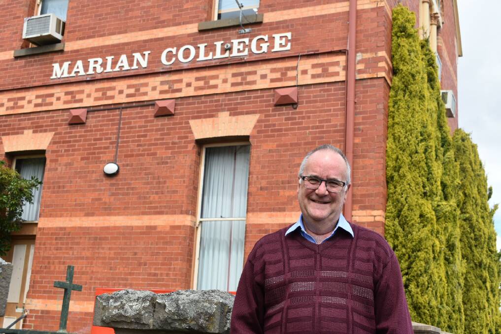 END: Head of Science at Marian College Trevor Hunt has called time on his teaching career. Picture: JAMES HALLEY