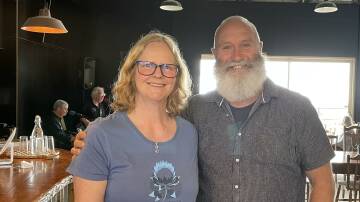 Susie and Colin Macaffer will host a fundraiser Take a Break on Sunday, April 21st, at Barney's Bar and Bistro for the Pomonal Fire Fund. Picture supplied.