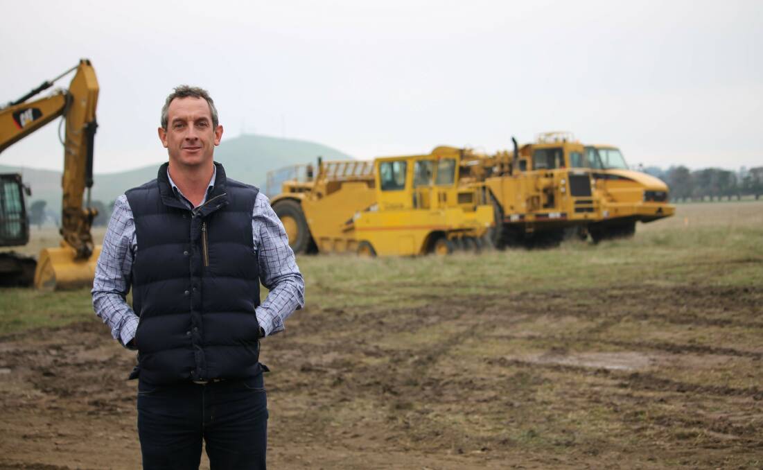 Rohan Arnold, pictured, a director of the new saleyards to be opened at Mortlake on Monday, was arrested this week in Serbia in connection with a cocaine smuggling ring.