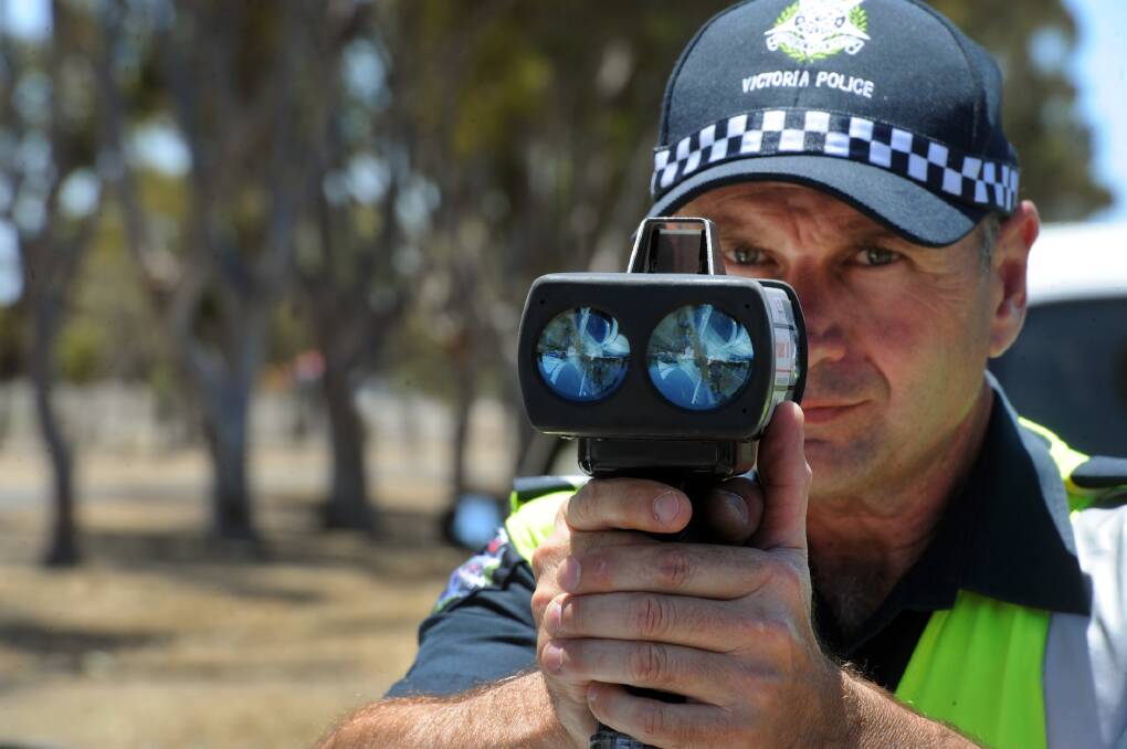 A Horsham P-plater was caught speeding and driving while suspended on Good Friday. 