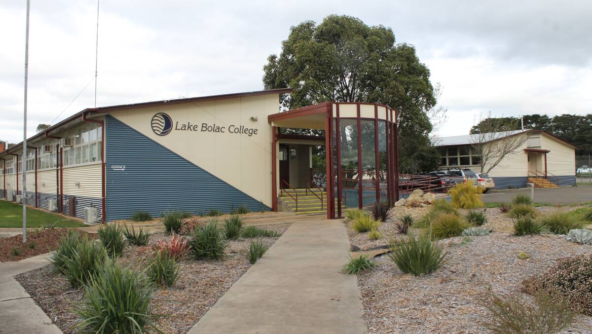 HAVE YOUR SAY: Lake Bolac P-12 College principal George Porter says its time for people to get motivated and improve things.  