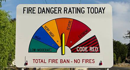 BE PREPARED: The CFA has rated the level of fire danger across the South West fire weather district as severe.
