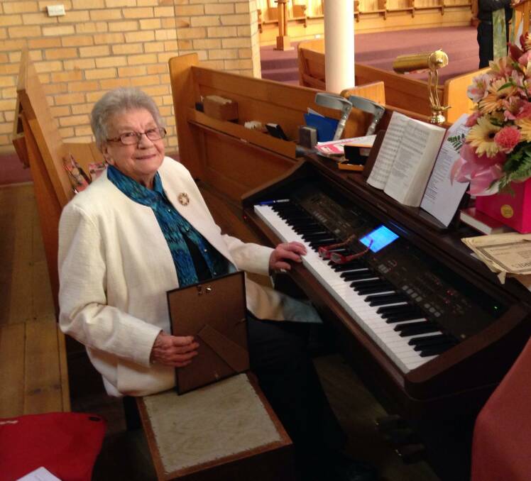 Dawn Dalkin has retired from playing the organ at St Andrew's Uniting Church.