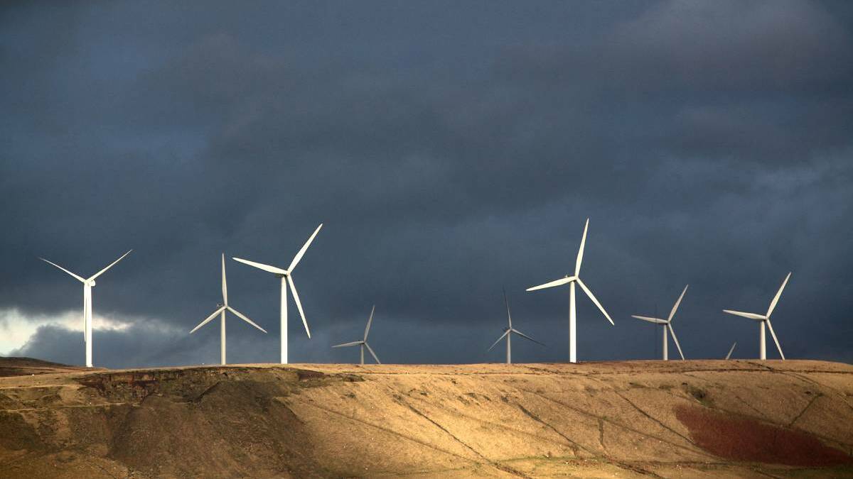 Crowlands wind farm turbine tender