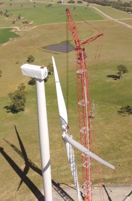 BUST-UP: Subcontractors at Ararat Wind Farm say they have not been paid for work after concreting company SMB Civil went into administration earlier this year.