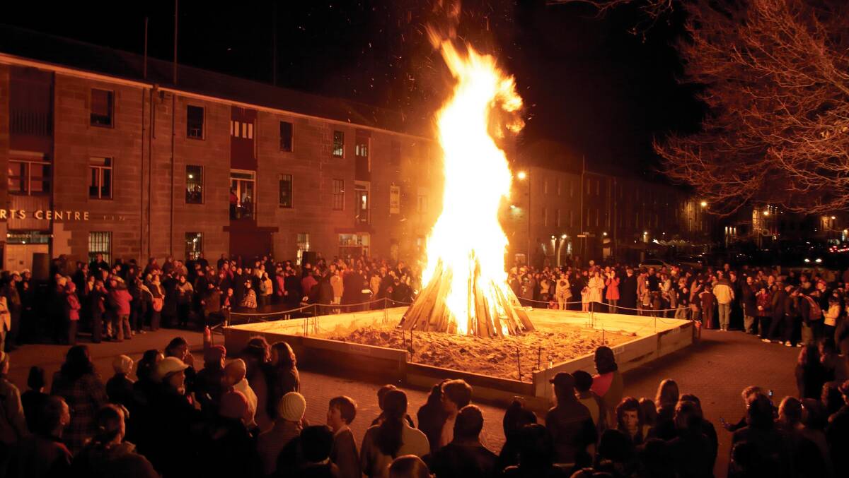 Hobart’s Festival of Voices … magical nights of song, fire, light and warmth