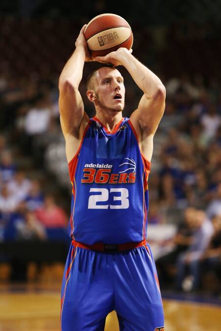 Mitch Creek in action for the Adelaide 36ers.