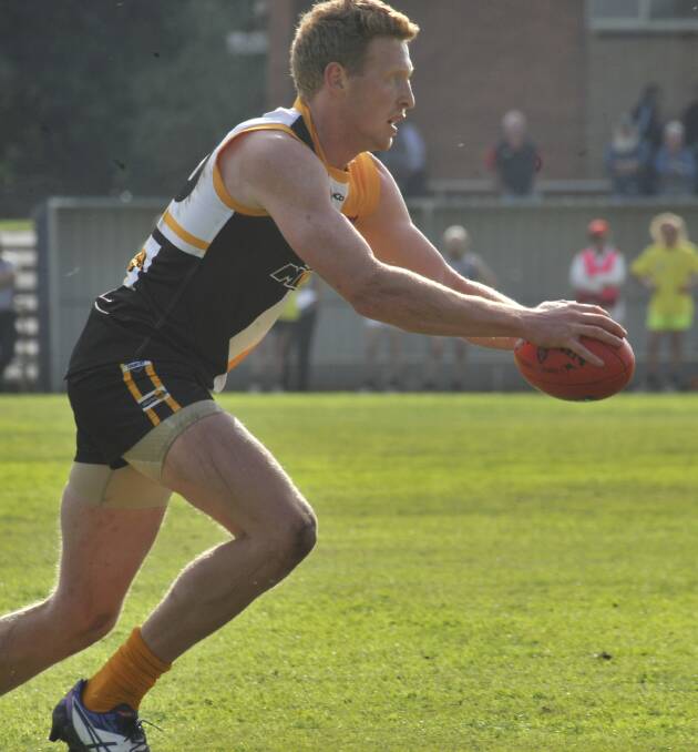 HAWK-EYE: Tatyoon's Arthur Armstrong featured in Mininera's 18-point victory against South West last Saturday. The team was coached by Justin Eales from Penshurst. Picture: ROBYN AGNEW, Hamilton Spectator