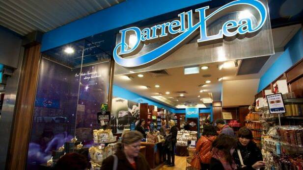 Darrell Lea's former store in Melbourne's Swanston Street. Photo: Wayne Taylor