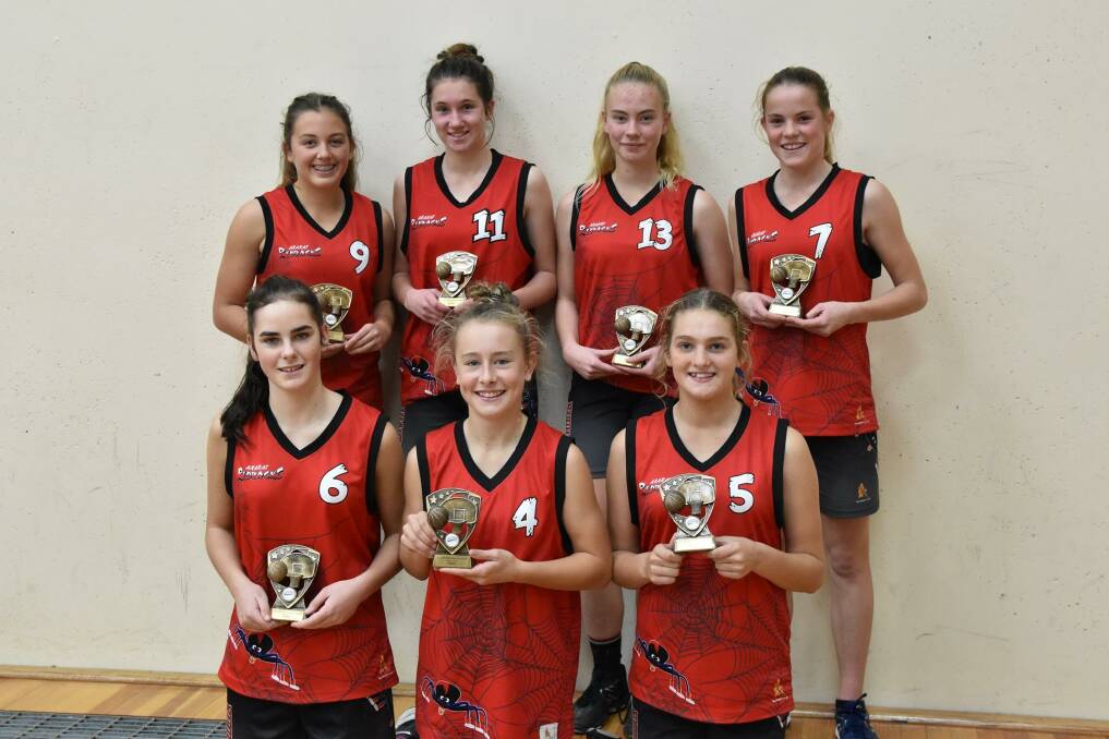 CHAMPIONS: The under-16 girls team was one of three Ararat teams who won their grand final in Ballarat at the weekend. Picture: Donna Dunmore