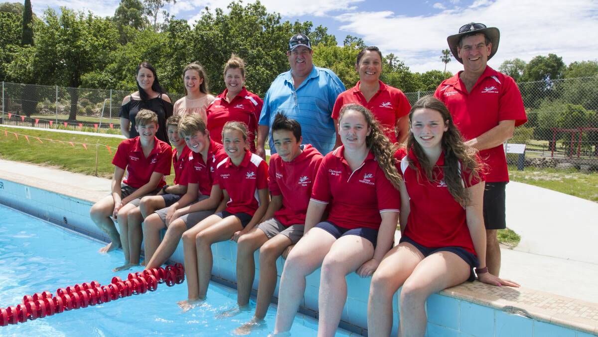 HOMECOMING: The Ararat Swimming Club returned to the outdoor pool to host an event. Picture: Peter Pickering