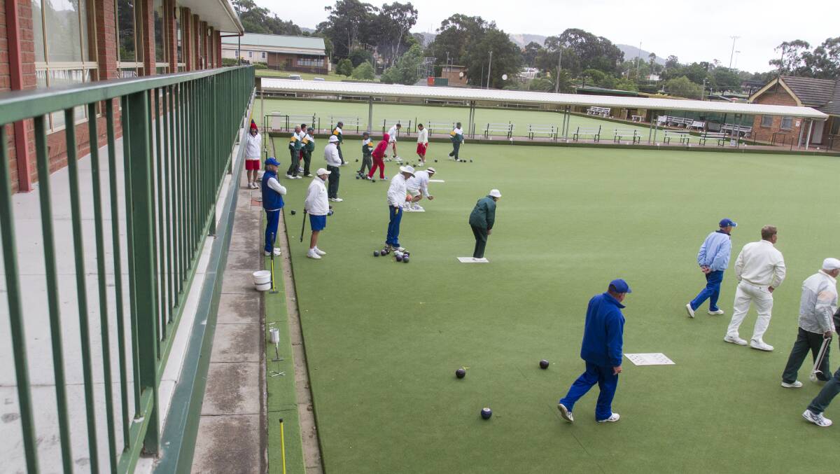 ALL SET: Bowlers will return to the green on Saturday to continue the Grampians Bowls Division season. Pictures: Peter Pickering