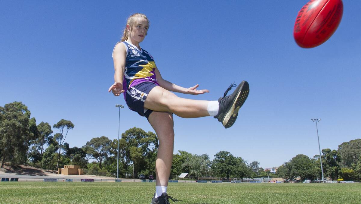 EXCITED: Ararat Storm captain Ayesha Nicholson will be involved in the new youth girls competition which starts in May. Ararat will have its own team. Picture: Peter Pickering