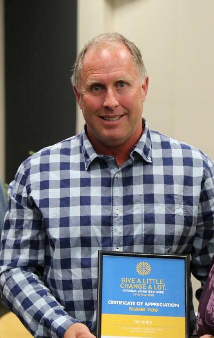 GIVING BACK: Tim Shea recognised during National Volunteers Week for his contributions to Ararat and District Junior Football Association. Picture: FILE