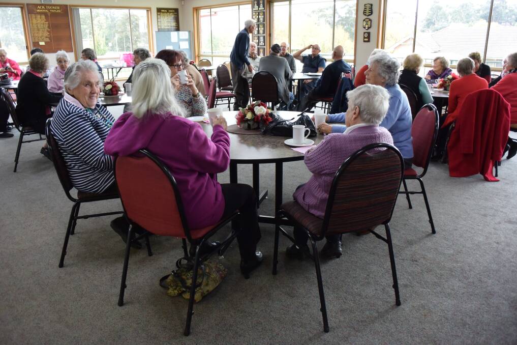 Participants at the Biggest Morning Tea put on by Ararat's Breast Cancer Support Group. 