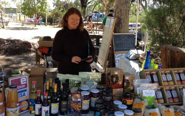 Autumn Ready: Anna King who will be one of the stall holders at the Pomonal Village Market providing a wide array of products for the Autumn season. Picture: provided. 