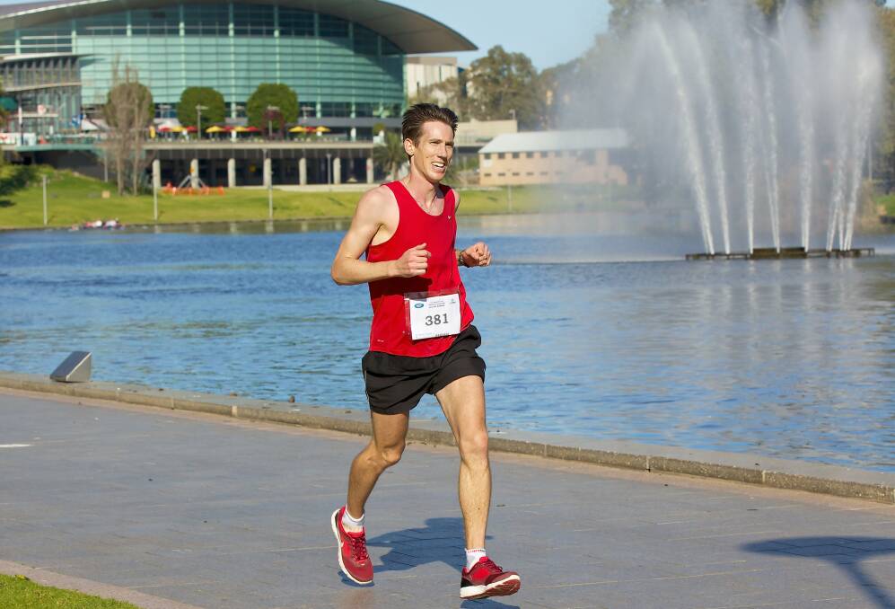 TRAINING: Kaniva runner David Staehr works hard to be able to compete in marathons.