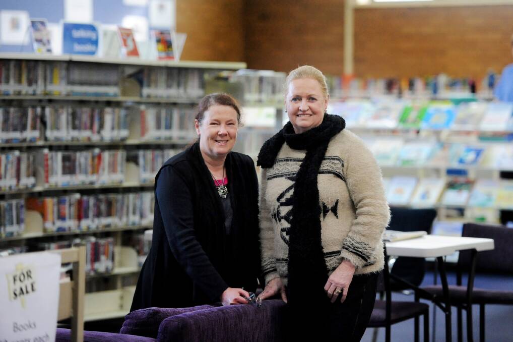 Leanda Elliott and Judith Bysouth have put in countless hours as members of the Wimmera Information Network committee. Picture: SAMANTHA CAMARRI