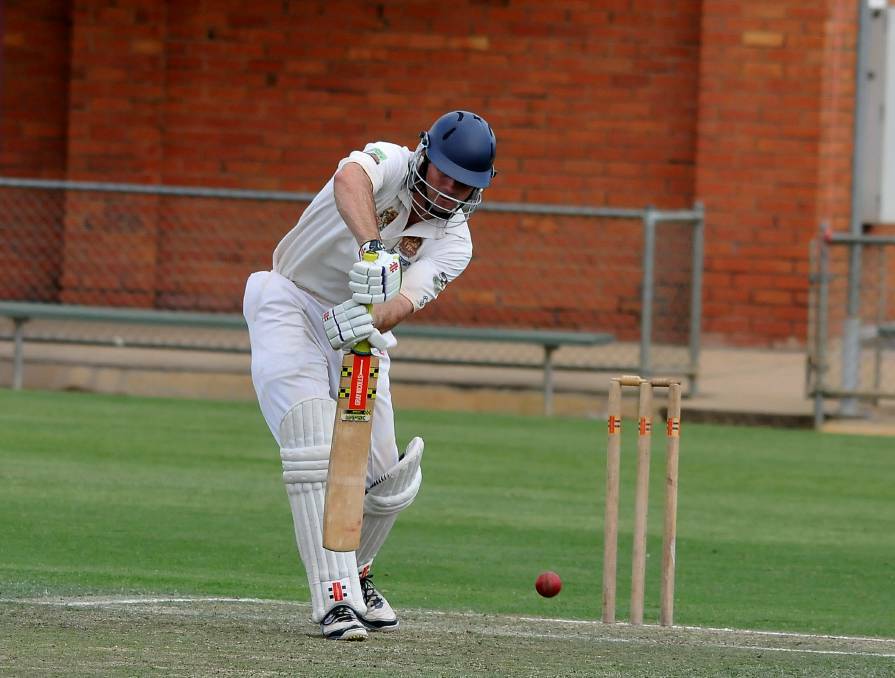 CENTURION: James Devery could not be beaten in his innings of 110.