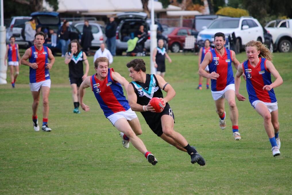 STAR: Ben Taylor returned to Swifts in 2017 after a stint with Stawell, winning the senior football best and fairest. Picture: Trish Ralph.