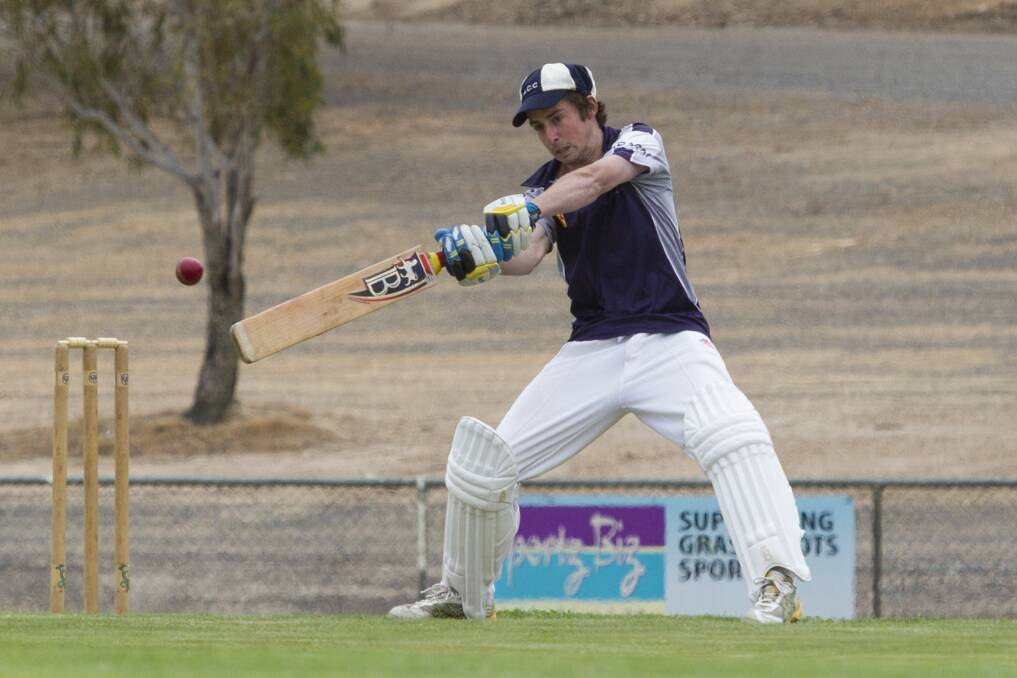 RUNS: Aradale's Tyler Cronin in the 2016 Twenty20 competition. Aradale won't feature in this weekend's competition. Picture: Peter Pickering. 