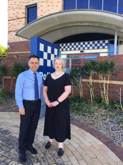 SUPPORT NEEDED: Shadow spokesperson John Pesutto and Ripon MP Louise Staley call for more attention to security services in regional towns. Picture: Anthony Piovesan