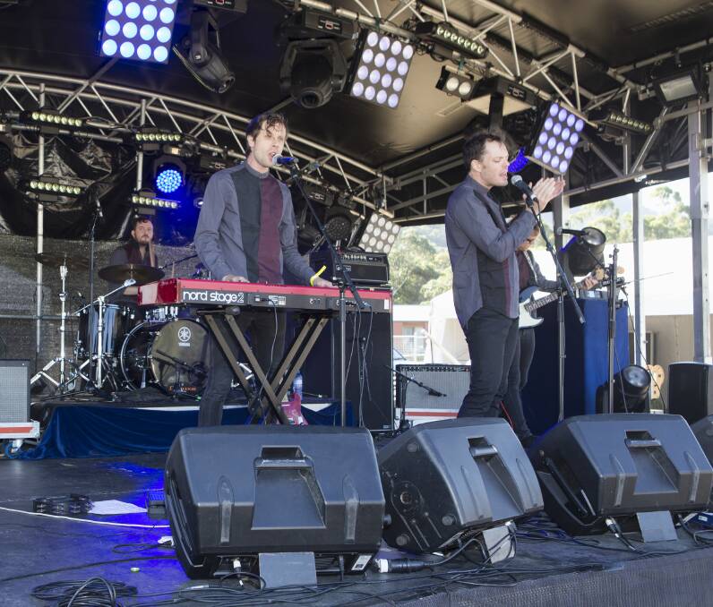 MUSIC: Hey Geronimo performing at the Grampians Music Festival at the weekend. Picture: Peter Pickering
