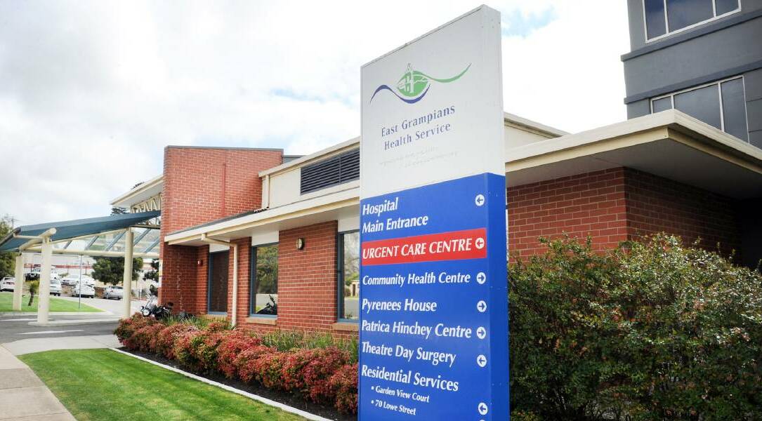 East Grampians Health Service's Community Health Centre has opened an alternative entrance for use during its redevelopment.
