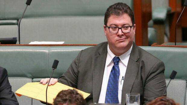 Member for Dawson George Christensen, who has threatened to vote against tax changes to superannuation. Picture: Alex Ellinghausen