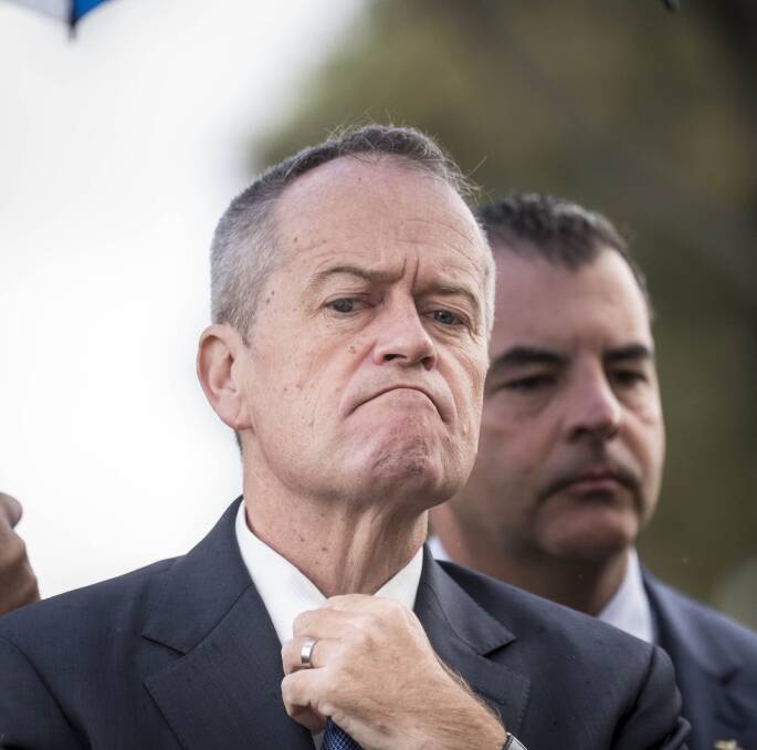 UNDER FIRE: Federal opposition leader Bill Shorten has lost one Ararat voter over his plan to reduce tax refunds for dividends paid to retirees. Picture: Tony McDonough