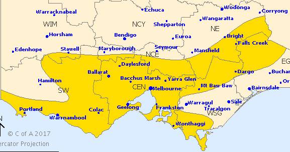 Severe weather warning for Stawell and Ararat | Radar