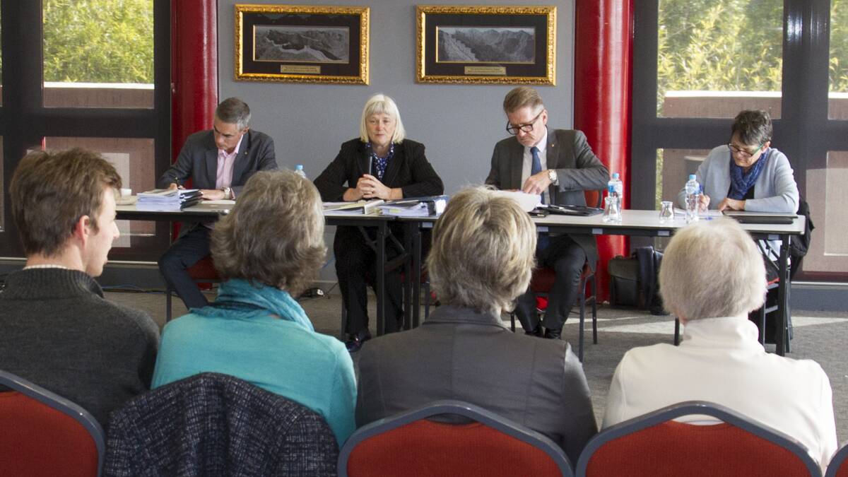 The state government commission of inquiry into Ararat Rural City council holds a public hearing at Gum San Chinese Heritage Centre in July. Picture: PETER PICKERING
