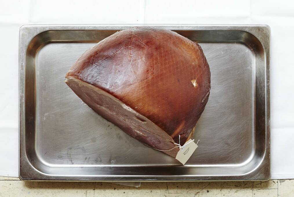 Ham 10: Mr Darcy's Particularly Good English Style Double Smoke Leg Ham. Photo: Kristoffer Paulsen