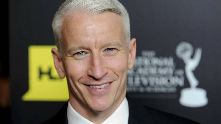 Comic turn: News anchor Anderson Cooper will appear in the Marvel series Black Widow.