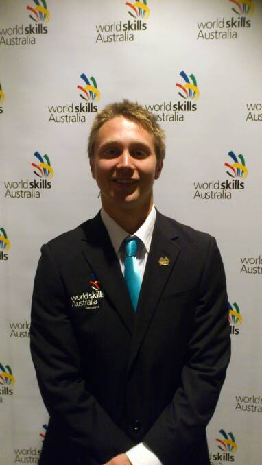 Tyson Carr is heading to the WorldSkills Games.