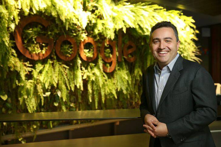 SYDNEY, AUSTRALIA - SEPTEMBER 16:  New Boss of Google Australia and New Zealand Jason Pellegrino at the Pyrmont offices on September 16, 2016 in Sydney, Australia.  (Photo by Anthony Johnson/Fairfax Media)