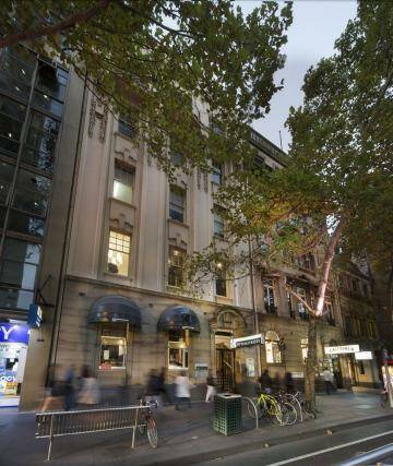 Two historic Collins Street buildings will be offered for sale together as the vendors take advantage of unprecedented buyer demand for Melbourne property.  Photo: Supplied
