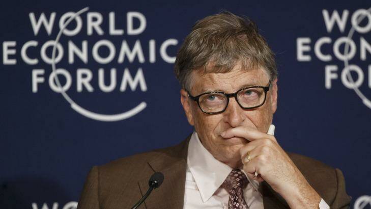 Bill Gates, philanthropist and co-founder of Microsoft. Photo: Michel Euler