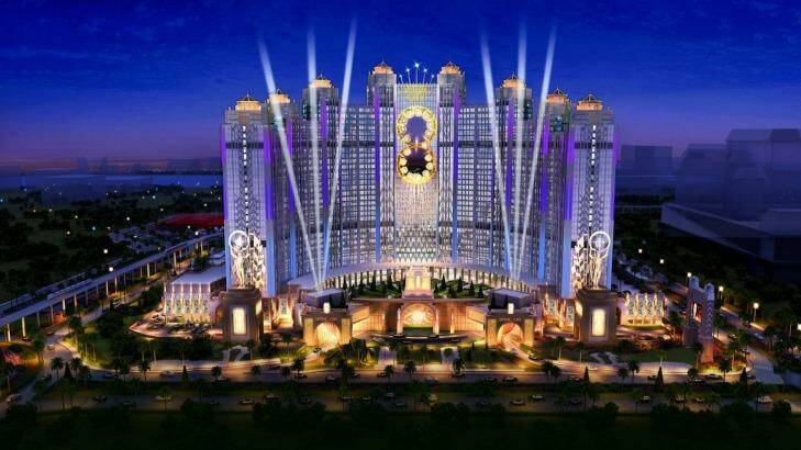 Melco Crown is a 60 per cent investor in a new casino-resort in Macau called Studio City.