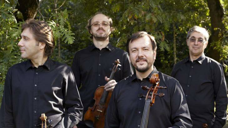 In harmony: The Borodin Quartet has acquired a new member, but it is business as usual.