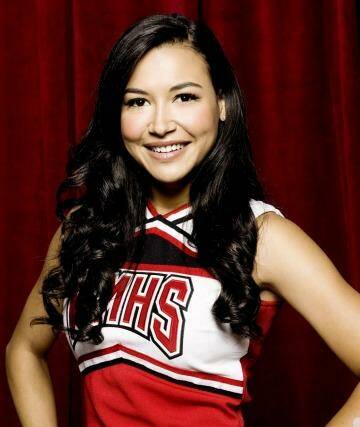 Naya Rivera as Glee's Santana Lopez.