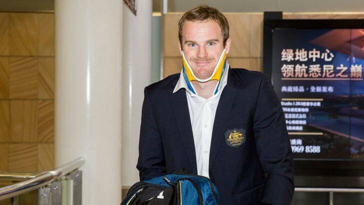 Wallaby Pat McCabe returns from New Zealand with an injured neck on Sunday, Photo: Getty Images/Michele Mossop
