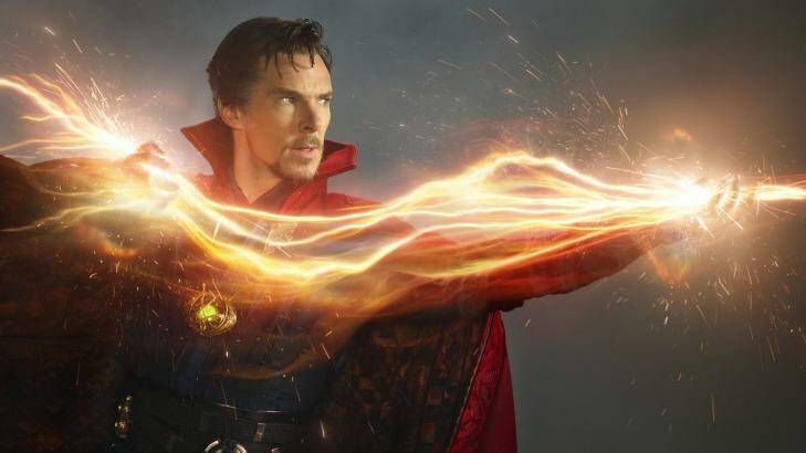 Benedict Cumberbatch as Stephen Strange in <i>Doctor Strange</i>. Photo: Disney/Marvel